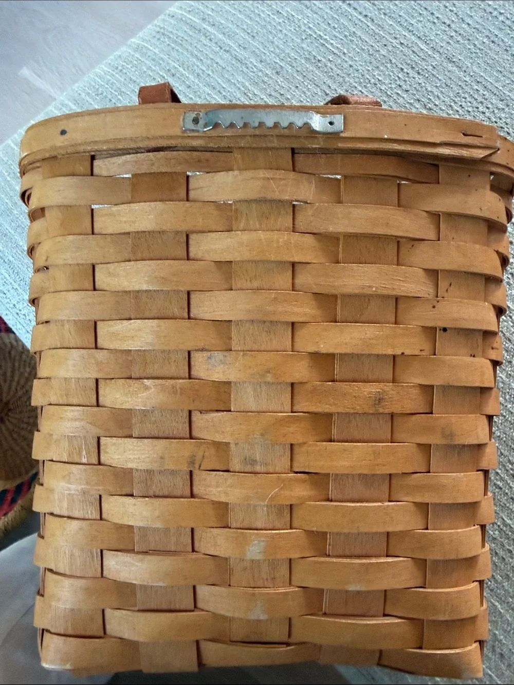 Longaberger Handmade Basket to Hang